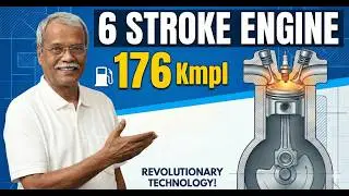 Home Made 6 Stroke Engine Runs 200 KM/L | One Man&rsquo;s Dream, 18 Years in the Making 😢⚙️