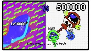 SNAKE CALSH VS MOSQUITO.IO BETTLE (MAX LEVEL, EPIC GAME), Best : lala gamer snake clash #14