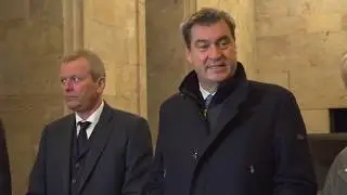 Markus S&ouml;der zur Sanierung des Zeppelinfeldes am ehem Reichstparteitagsgel&auml;nde in N&uuml;rnberg