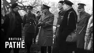 Churchill Inspects Tank - July 1941 (1941)