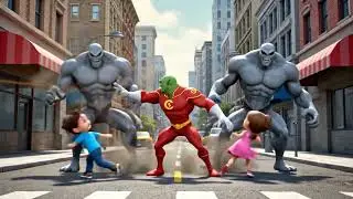 Captain Cash Saves Kids from Evil Aliens!