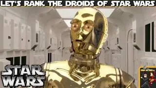 Do the droids of Star Wars make sense?  (A fun droid tier list)