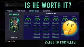 IS PLAYER MOMENTS SBC 86 JONATHAN DOS SANTOS WORTH IT? | PLAYER MOMENTS SANTOS PLAYER REVIEW! - FUT