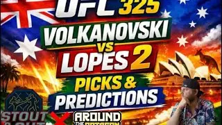 UFC 325 Predictions Podcast: Every Fight Picked (Volk vs Lopes 2 | Full Card)
