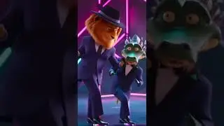 Neon Tap Showdown: Lion vs. Crocodile &mdash; Watched by the 12 Zodiac  ##TapDance, #NeonAesthetic