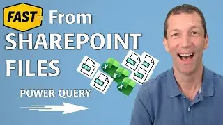 How to connect to an Excel or CSV File on SharePoint / OneDrive using Power Query