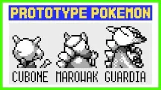 MAROWAK EVOLUTION AND GOROCHU! - Red/Blue/Green Prototype Sprites Reveal Unreleased Pok&eacute;mon!