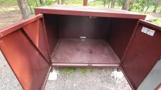 Using The Bear Box - Yellowstone National Park