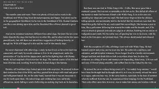 (White Fang) Part 5, Ch 4 - The Call of Kind