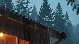 Cozy Cabin in the Rain &ndash; Nature&rsquo;s Peaceful Escape