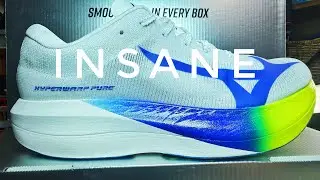 Mizuno Hyperwarp Pure &mdash; самые легкие в мире кроссовки из углеродного волокна.