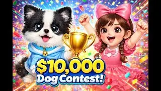 🐾 We Trained a Puppy to Win a $10,000 Dog Contest! 🐶