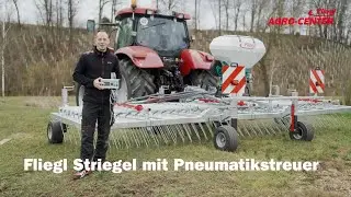 Striegel &raquo;STR 610&laquo; mit Pneumatikstreuer | Fliegl Agro Center