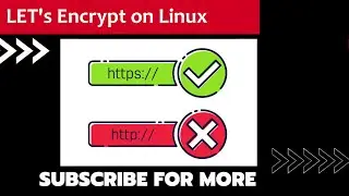 Using Certbot and let's encrypt on Linux