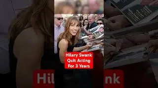 Hilary Swank Paused Her Acting Career to Care for Her Father