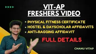 Physical Fitness Certificate | Anti-Ragging Affidavit | Hostel Affidavit | Dayscholar Affidavit