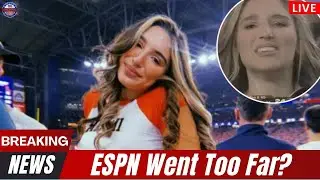 Abella Danger ESPN Moment Shocks Fans During CFP Title Game🔴 LIVE BREAKING NEWS