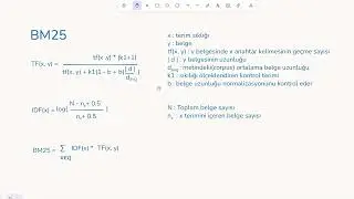 Text Similarity: BoW, TF-IDF, BM25 ve BERT