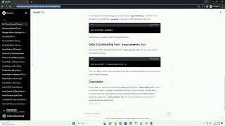 pip install requirements txt uninstall