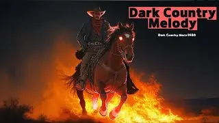 ( Dark Country Music Melody 6 ) Ghost Town Lament | Sinister Country Music for Midnight Wanderers