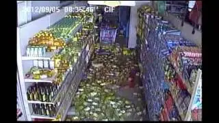 Raw Video: Tense Moments After Costa Rica Quake