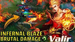 Valir One Shot Build 100% Infernal Blaze!! Build Top 1 Global Valir - Valir Best Build 2022 ~ MLBB