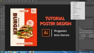 TUTORIAL MEMBUAT POSTER PROMOSI MENGGUNAKAN ADOBE ILLUSTRATOR || MUDAH DAN GA RIBET