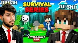 Minecraft duo survival series new journey begins with @Keshugamerzz