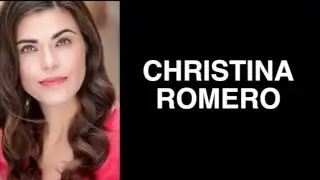 Christina Romero's Television and Film Reel
