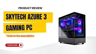 Skytech Azure 3 Gaming PC Review 🔥 Ryzen 7 9700X + RTX 5060 | Ultra 1080p Gaming Beast!