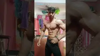 Mens physique posing practice 🔥#gym #trending #trendingshorts #gymstatus   #bodybuilding
