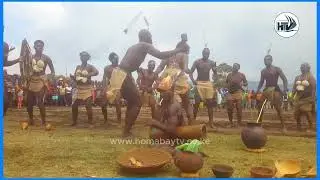 Luo Traditional Dance during cultural celebrations in Sindo, Homabay County, Kenya.