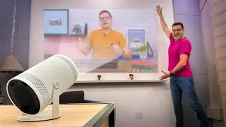 THE FREESTYLE!! Um CINEMA PORTÁTIL com o PROJETOR INTELIGENTE da SAMSUNG!!