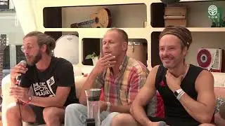 Balik & Mathieu en interview pour Music for Planet au Festival Terres du son