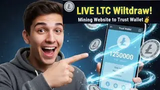 Best LTC Mining Website 2025 | Withdraw Litecoin Instantly to Trust Wallet ⛏️|withdraw Proof 2025 ✅
