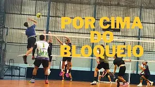 Só porrada no ataque... torneio de Vôlei