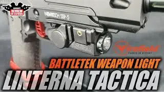 Linterna T&aacute;ctica 🔦 Firefield Battletek Weapon Light  | Airsoft Review en Espa&ntilde;ol