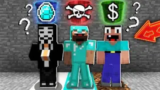 ✔️ WHICH BUCKET WILL NOOB CHOOSE TO SURVIVE? NOOB vs PRO in Minecraft Animation