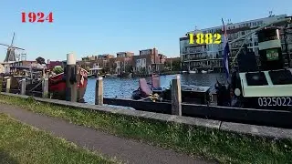 Several old Dutch ships. MARIA-GRATIAS 1882. Emmanuel 1924 and another unknown boat