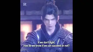 [BTTH] Xiao Yan sacrifice himself to protect Little Fairy Doctor and Zi Yan from space strom #anime