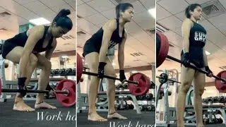 Actress Rashmika Mandanna Heavy Workout | #RashmikaMandanna | Telugu Tonic