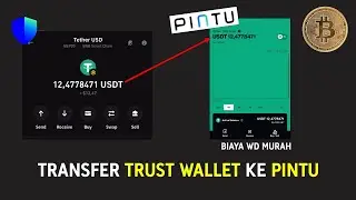 Cara Transfer Trust Wallet ke Pintu | Withdraw ke Bank Lokal Part 1