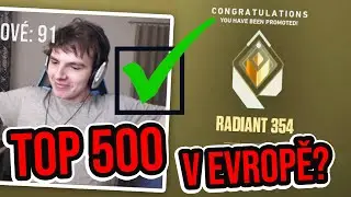 JAK JSEM SE DOSTAL DO TOP 500 EU I Cantzer VALORANT Radiant Sova Gameplay