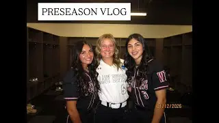 Preseason Vlog with WT softball