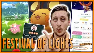 *FESTIVAL OF LIGHTS* TM AWAY FRUSTRATION & BOOSTED FRIENDSHIPS! EVENT DETAILS & TIPS IN POK&Eacute;MON GO!