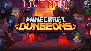 Mod Minecraft: Dungeons live Stream - The new Adventure Pass Tower Glitch