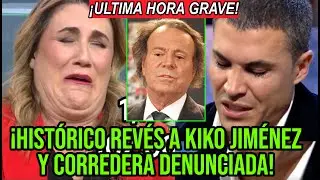 💥​TRÁGICO FINAL KIKO JIMÉNEZ EN DE VIERNES Y CARLOTA CORREDERA DENUNCIADA ANTE JULIO IGLESIAS Y RTVE