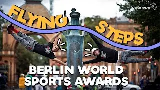 The Flying Steps dance group at the 2016 Laureus World Sports Awards
