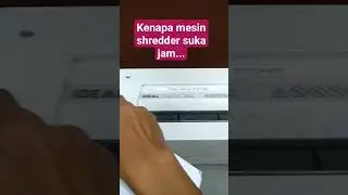 shredder paper jump..#machine #shredderpaper#servicesewashredder#joborder 081586825587