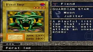 YU-GI-OH! MONSTER NO 6 FERAL IMP l YUGIOH FM l PS 1